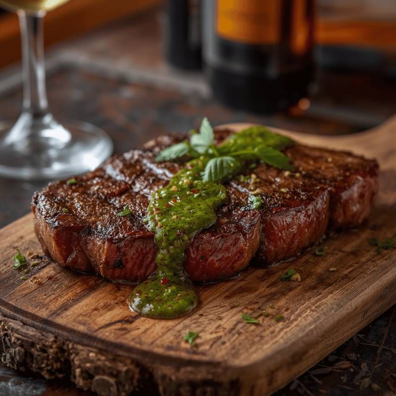 🥩 Steak with Chimichurri Sauce
