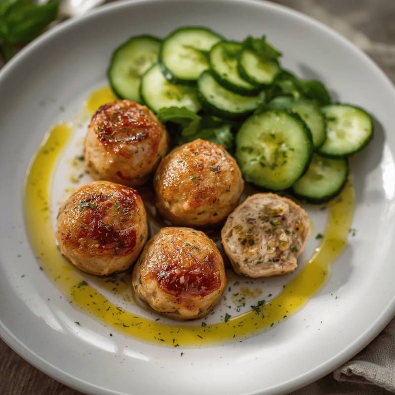 🧆 Mediterranean Turkey Meatballs