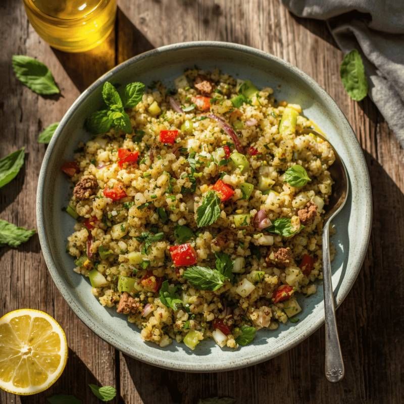 🥗 Quinoa Tabbouleh