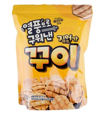 구운 어포 과자