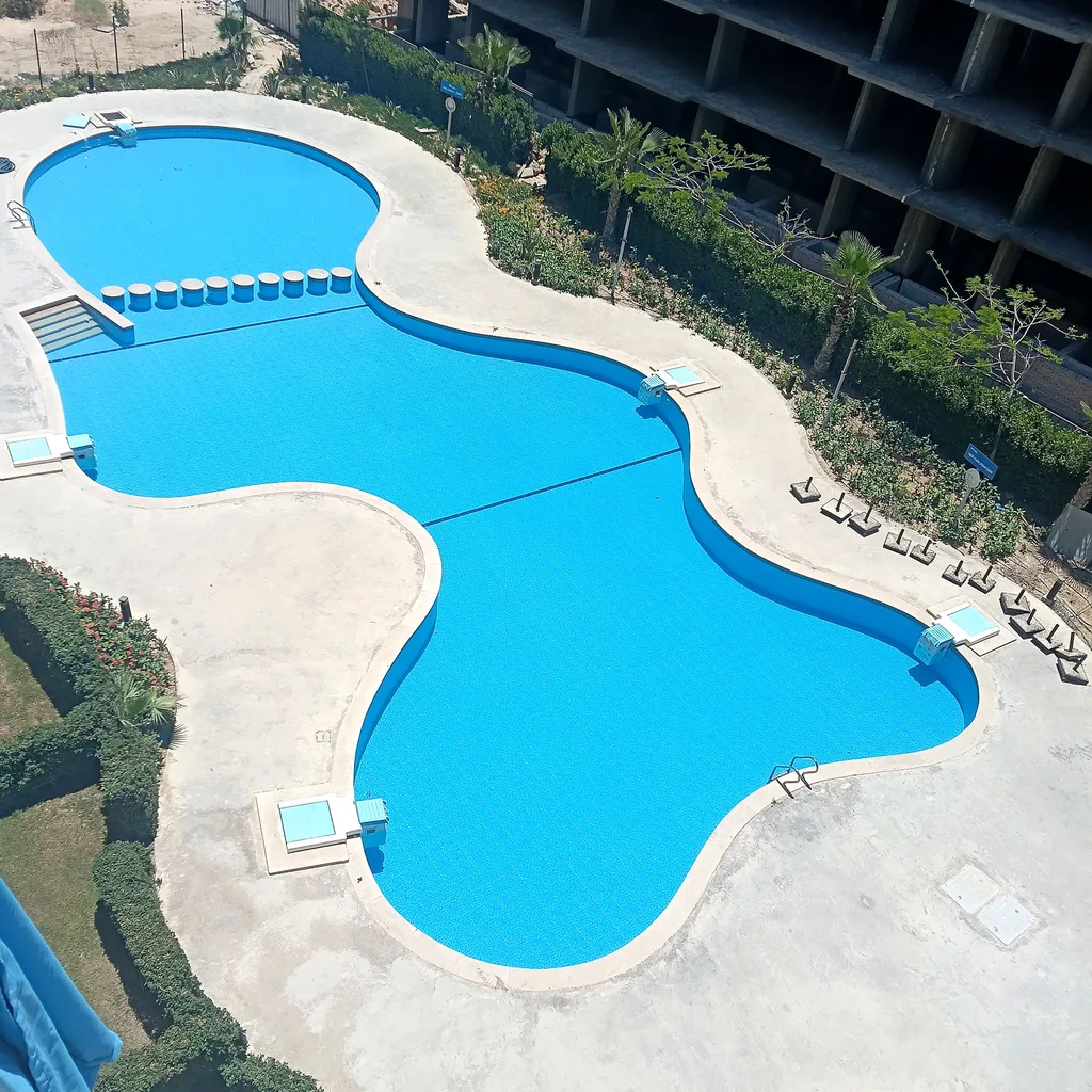 A distinctive chalet overlooking the Porto Golf event venue.
