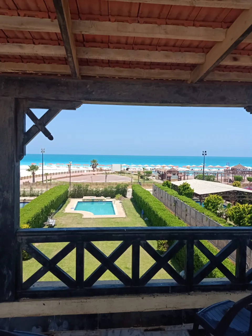 Palace in Marsila Beach 3, first row to the sea