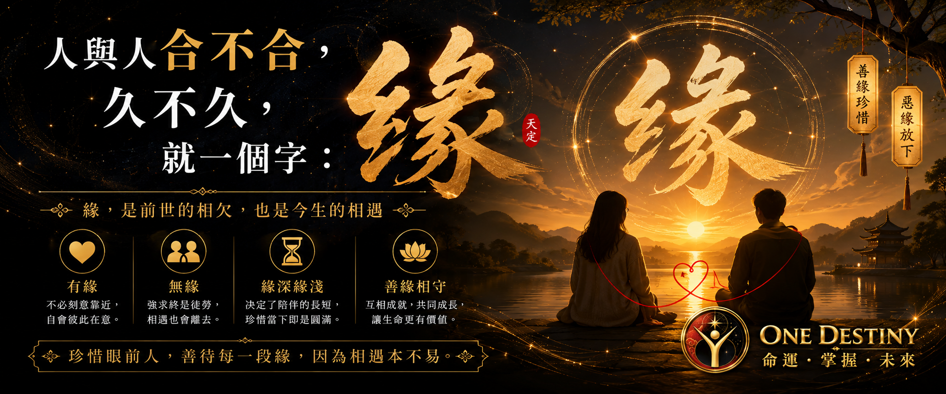 人與人合不合，久不久，就一個字
