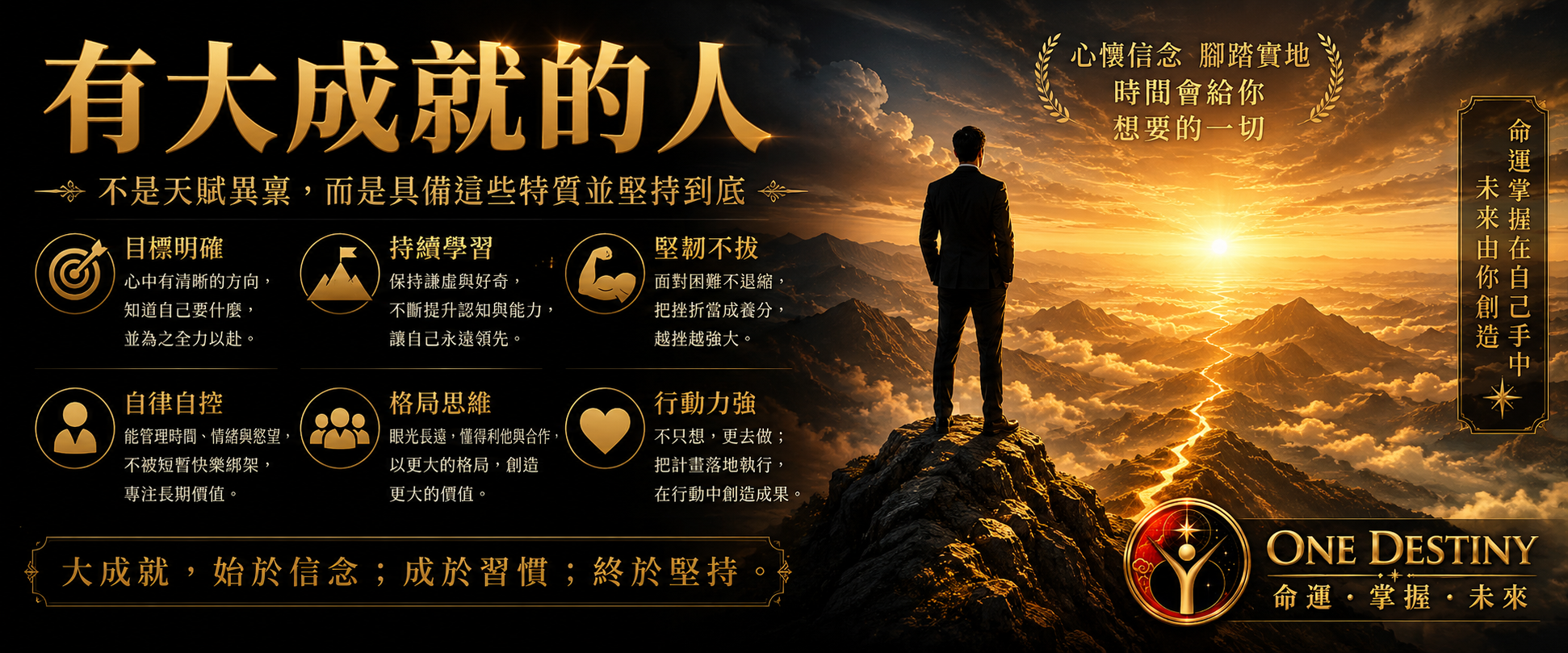 有大成就的人