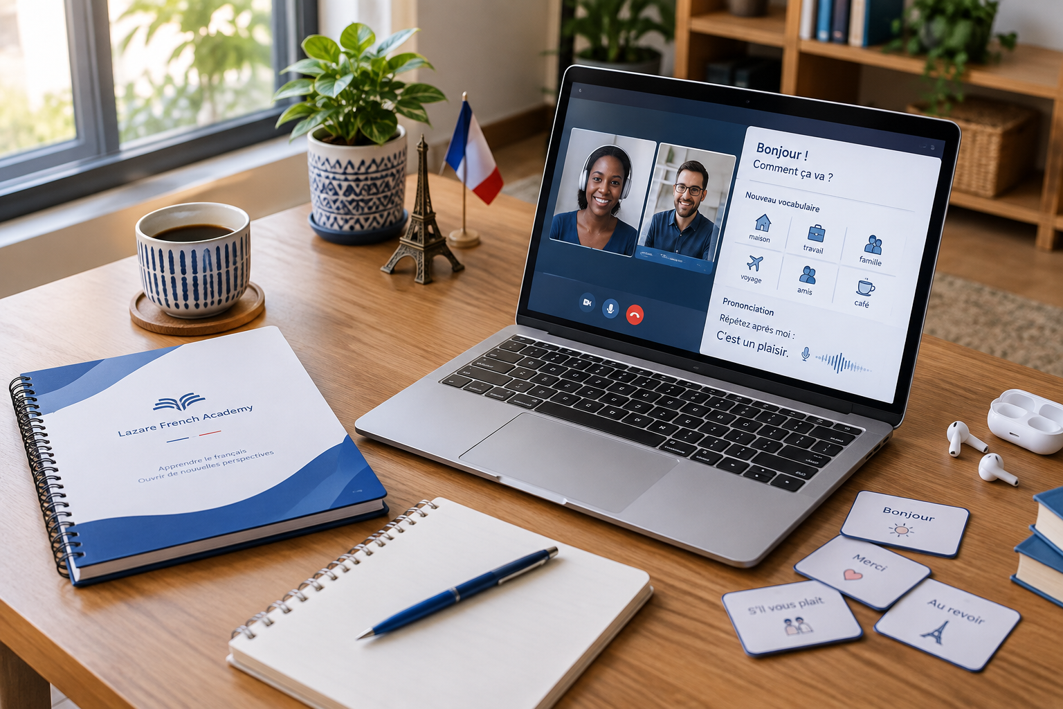 Cours de français personnalisés en ligne : flexibles, axés sur vos objectifs et efficaces