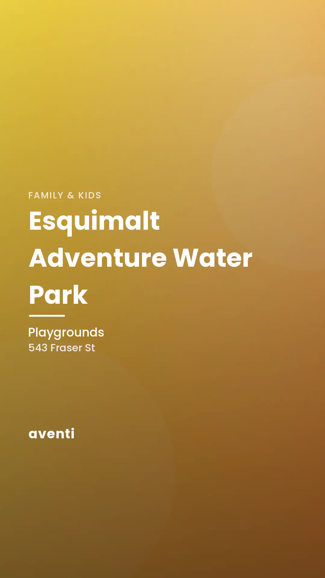 Esquimalt Adventure Water Park
