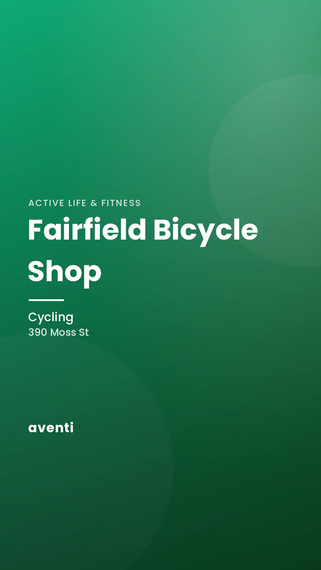 Fairfield Bicycle Shop