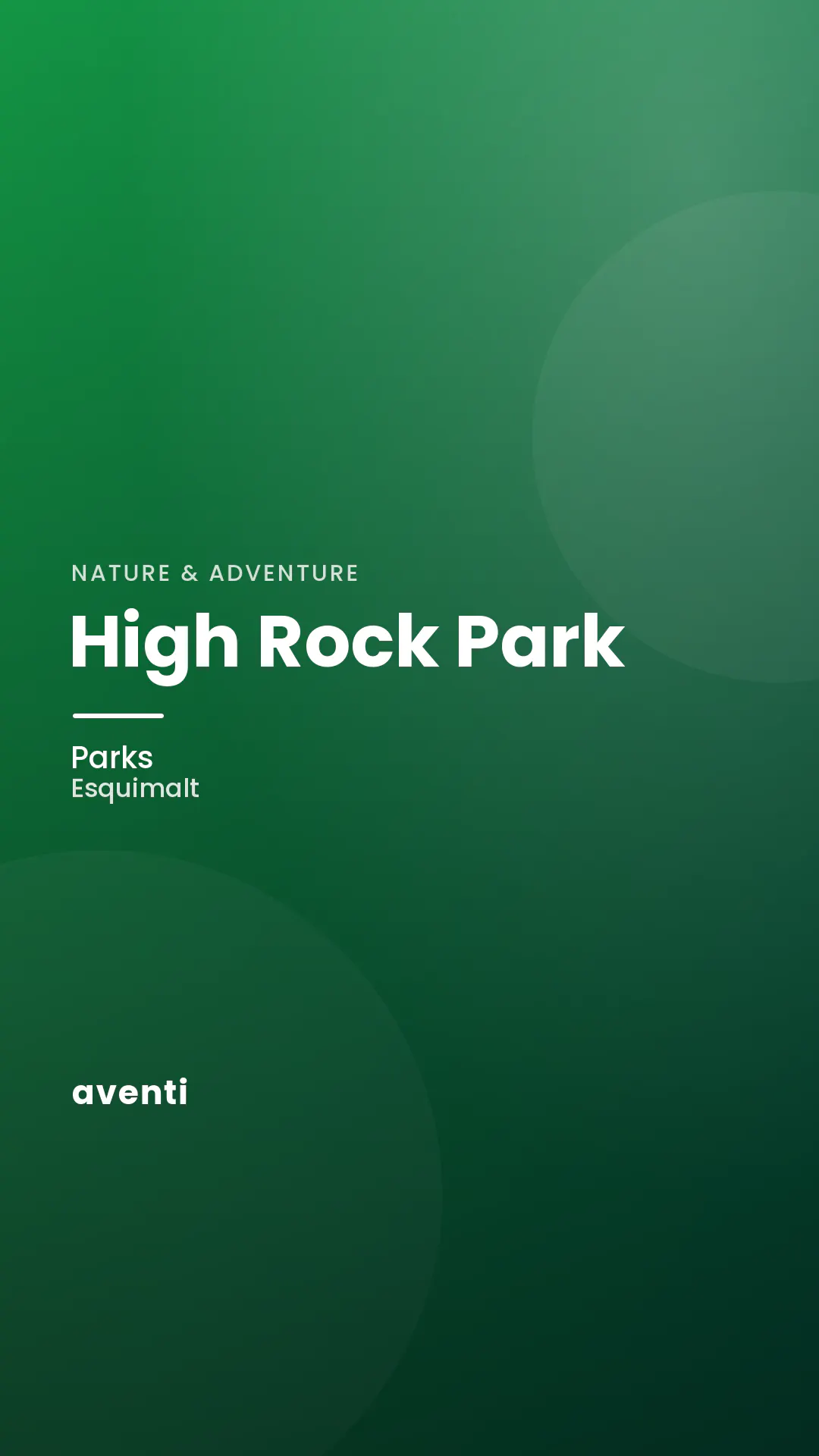 High Rock Park