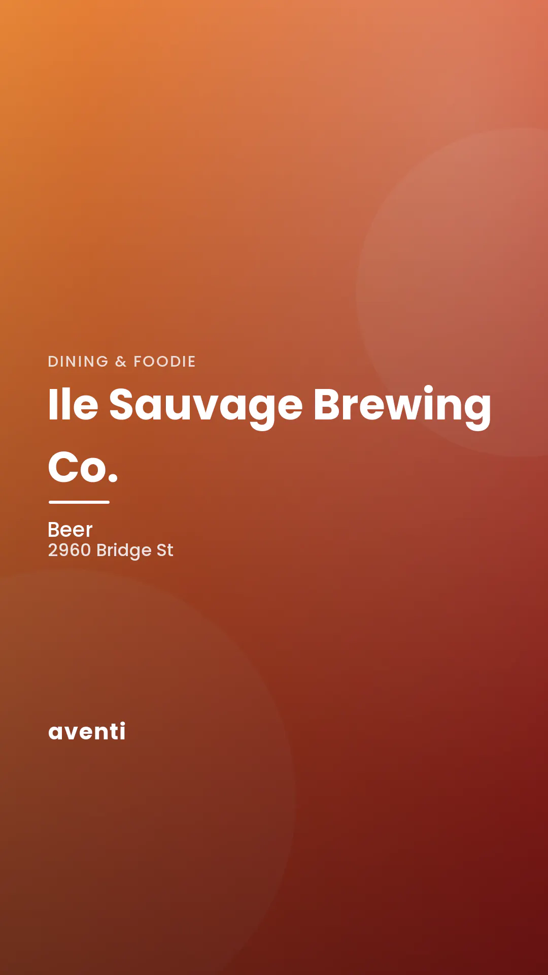 Ile Sauvage Brewing Co.