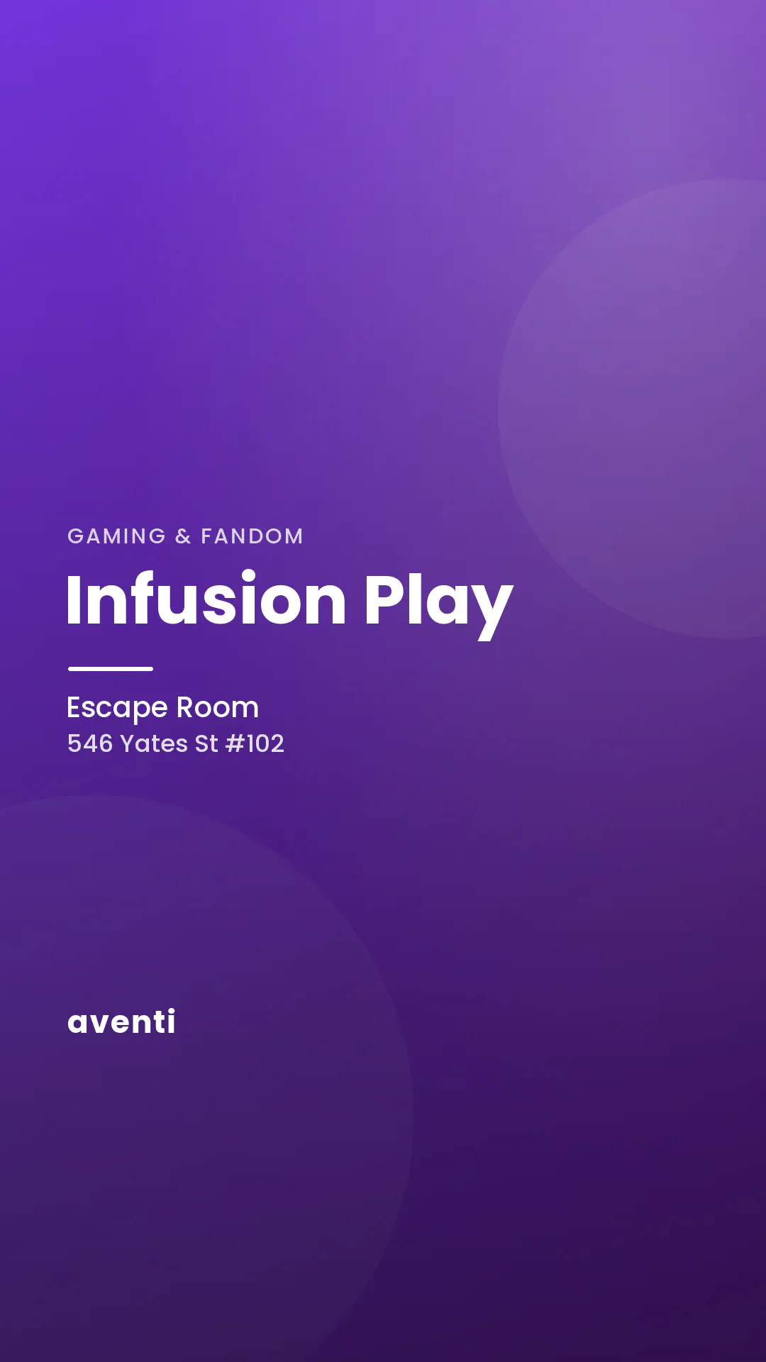 Infusion Play