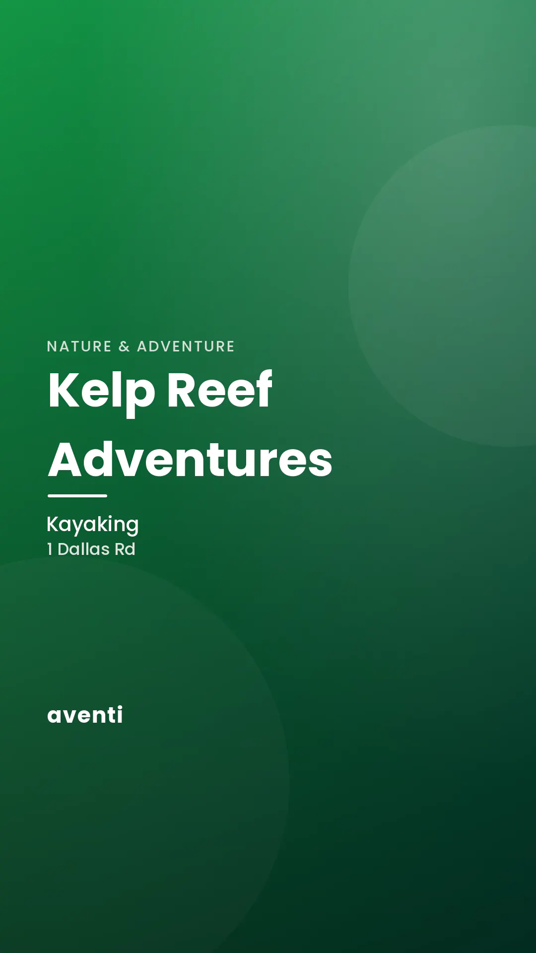 Kelp Reef Adventures