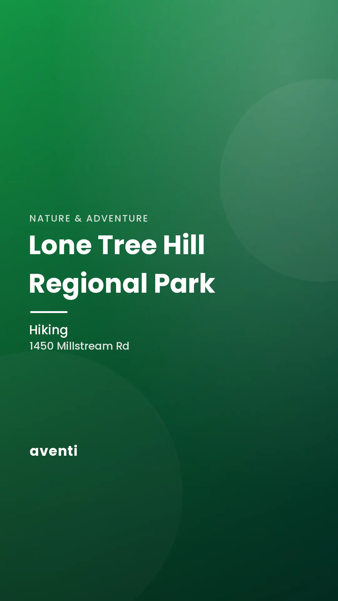 Lone Tree Hill Regional Park