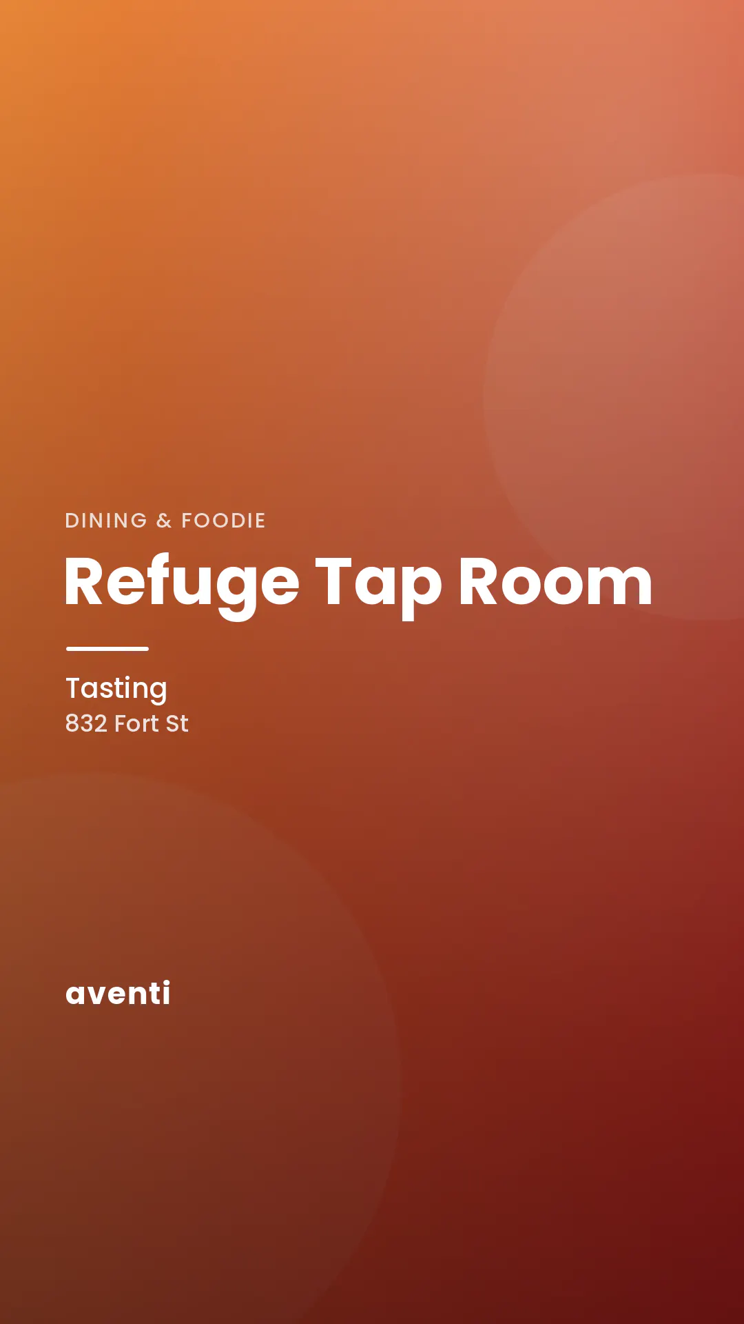 Refuge Tap Room