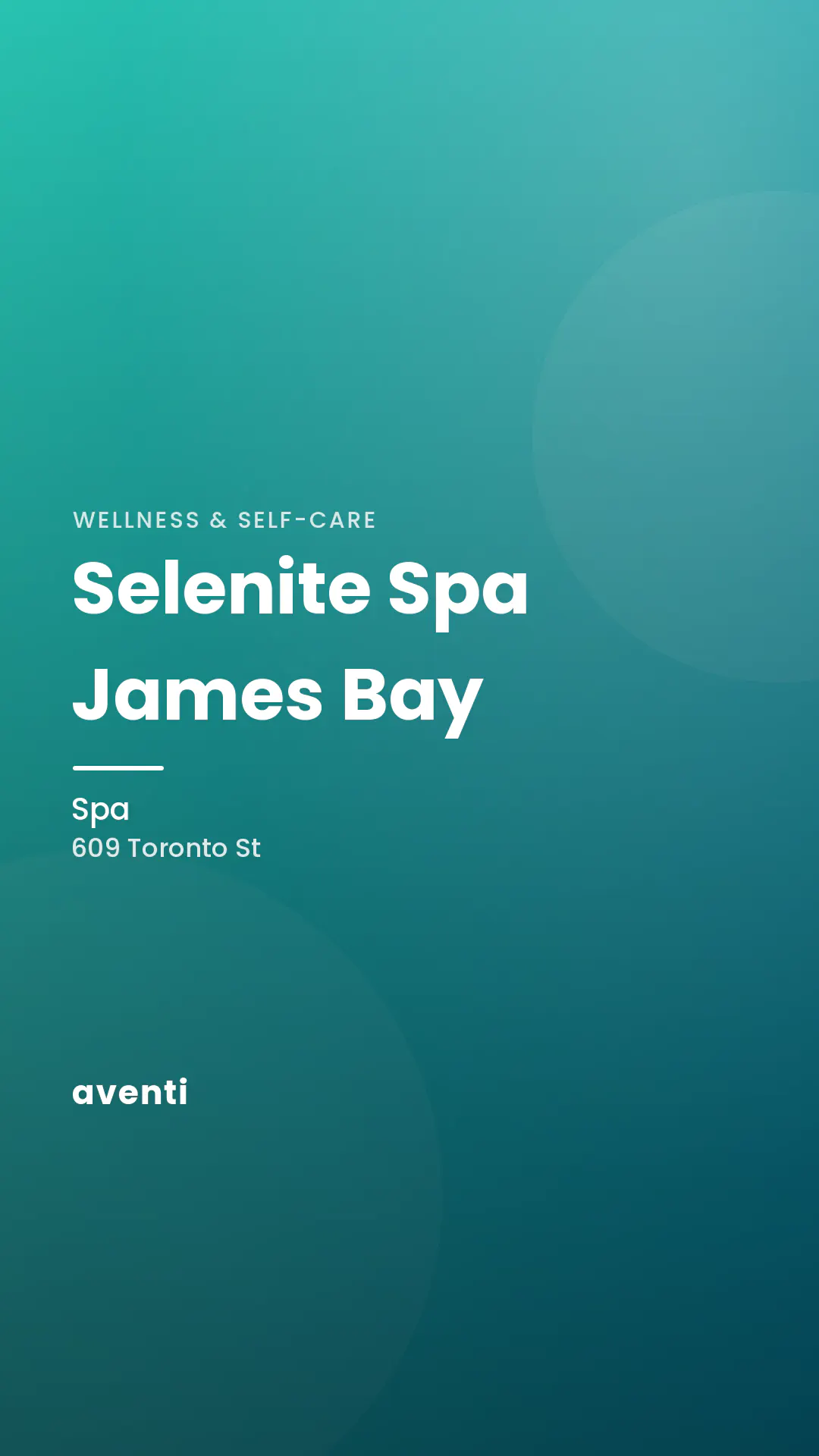 Selenite Spa James Bay