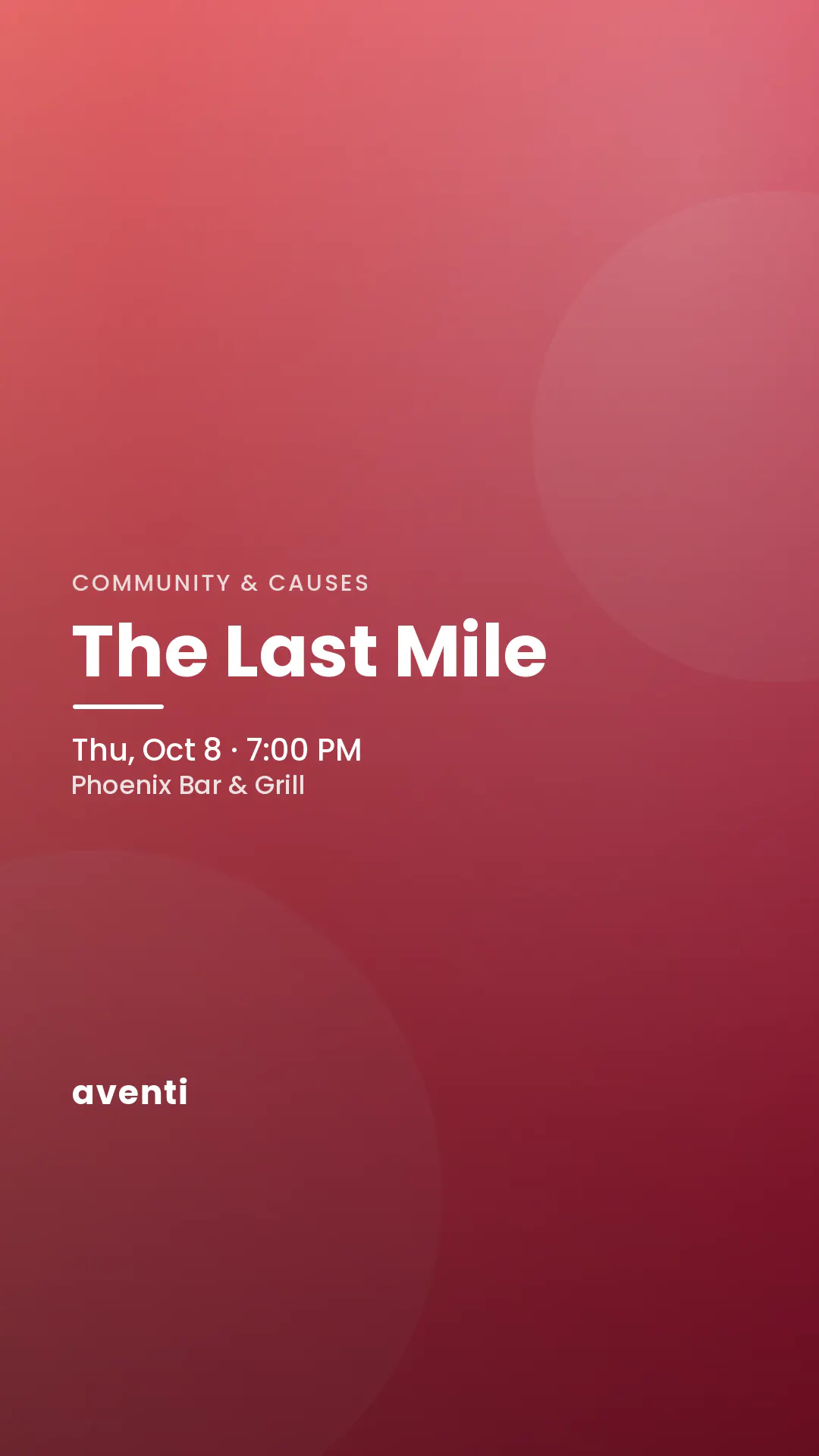 The Last Mile