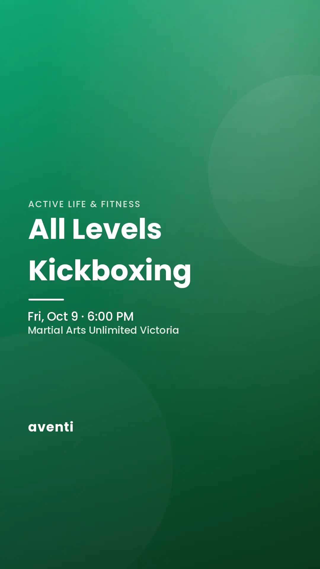 All Levels Kickboxing