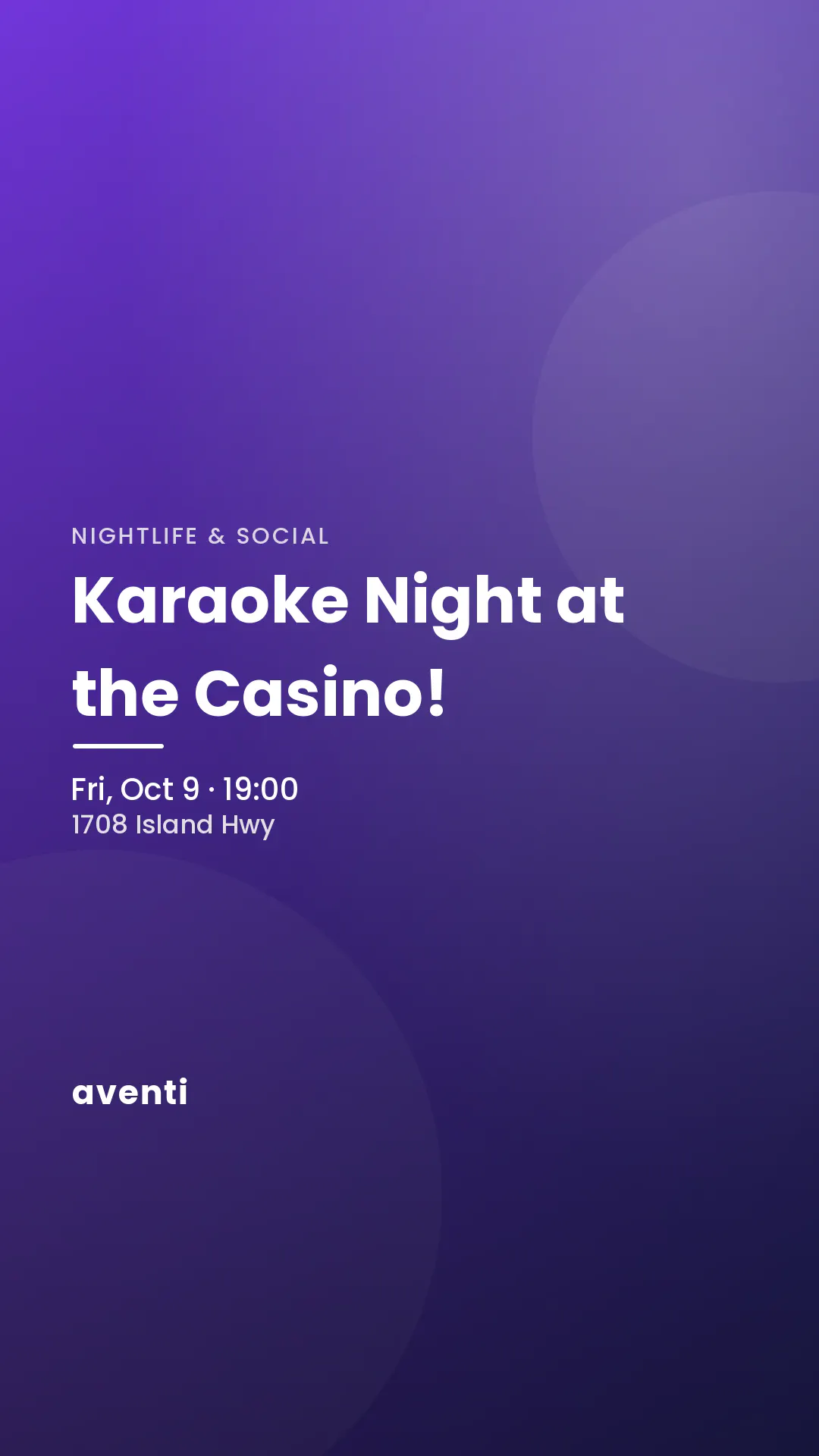 Karaoke Night at the Casino!