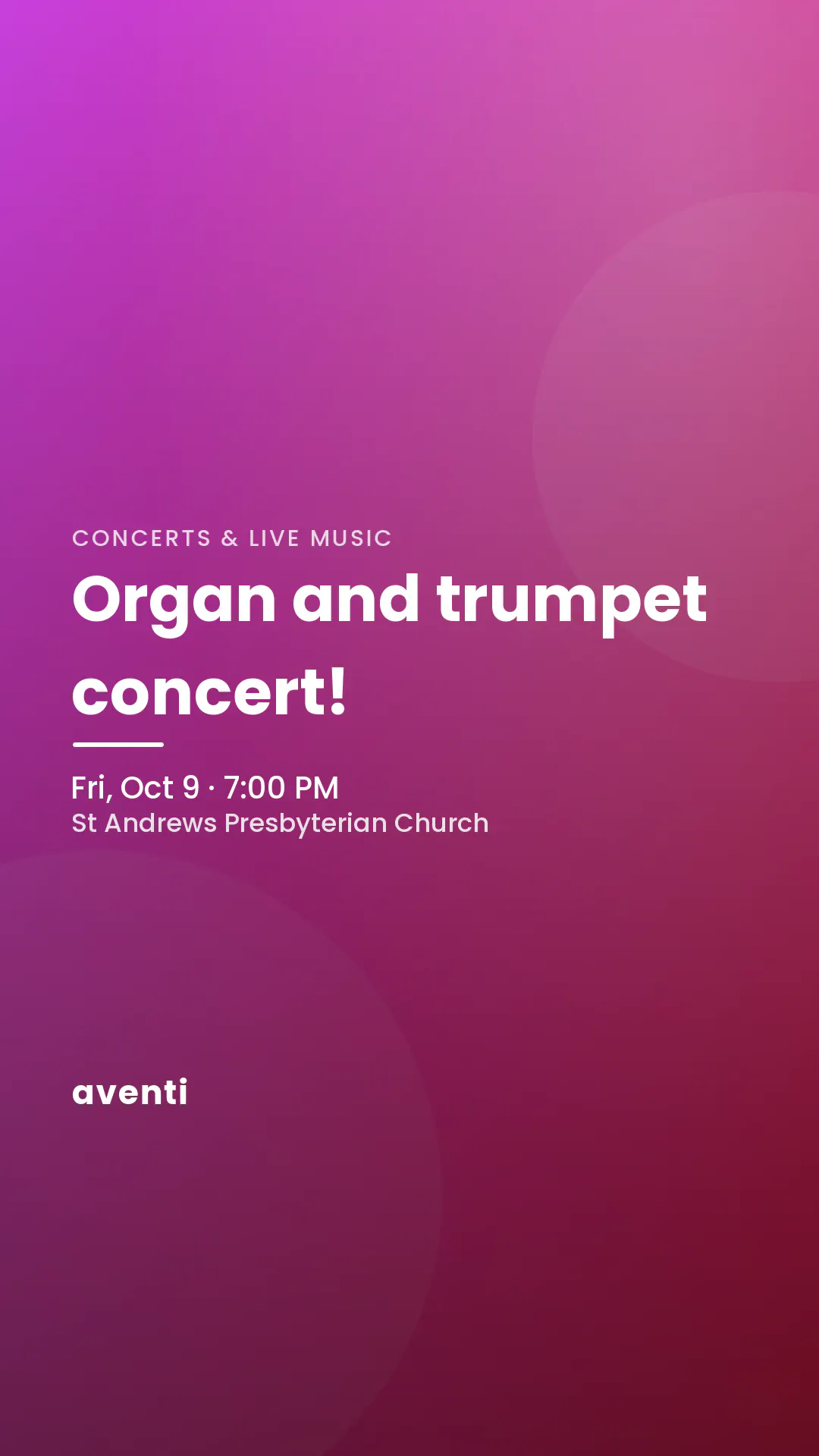 Organ and trumpet concert!