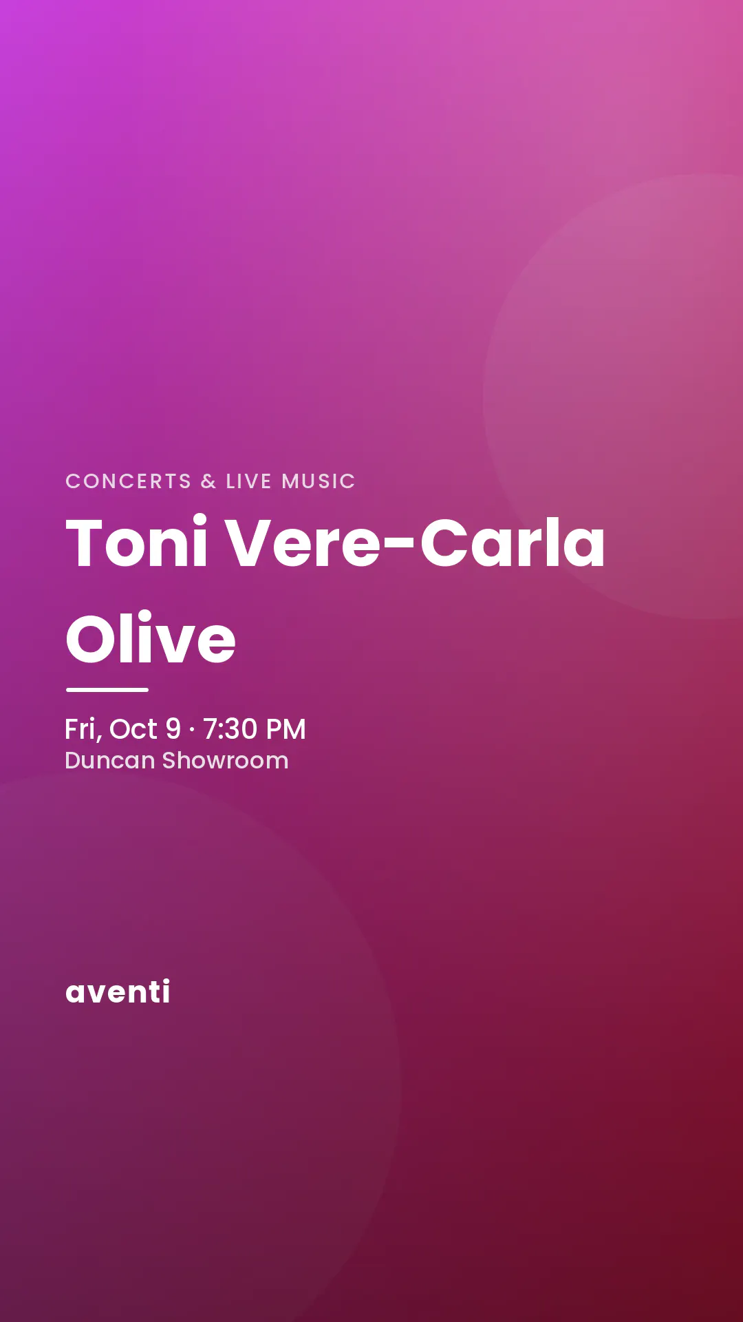 Toni Vere-Carla Olive