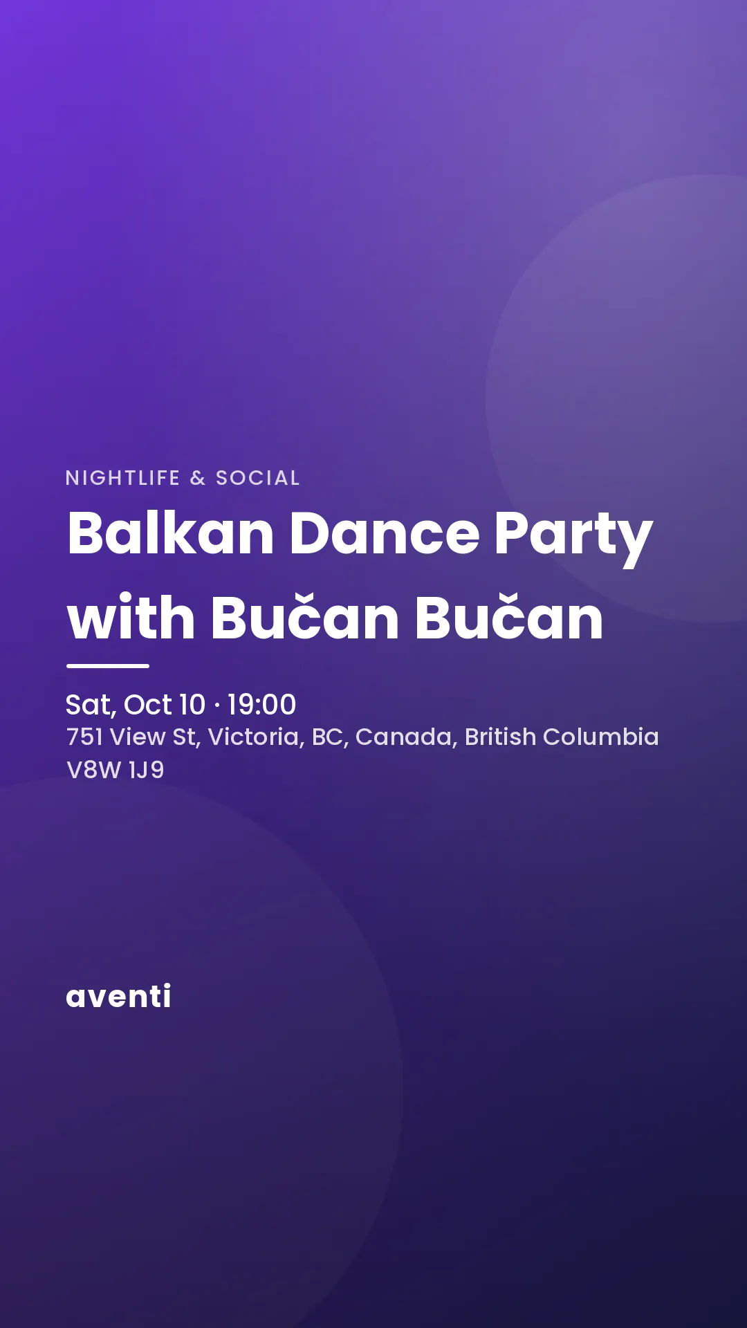 Balkan Dance Party with Bučan Bučan