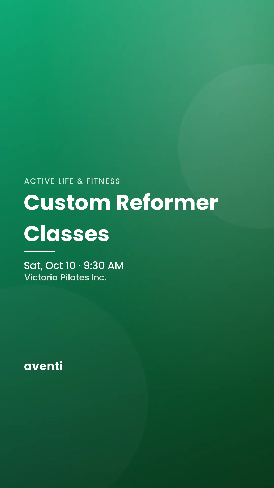 Custom Reformer Classes