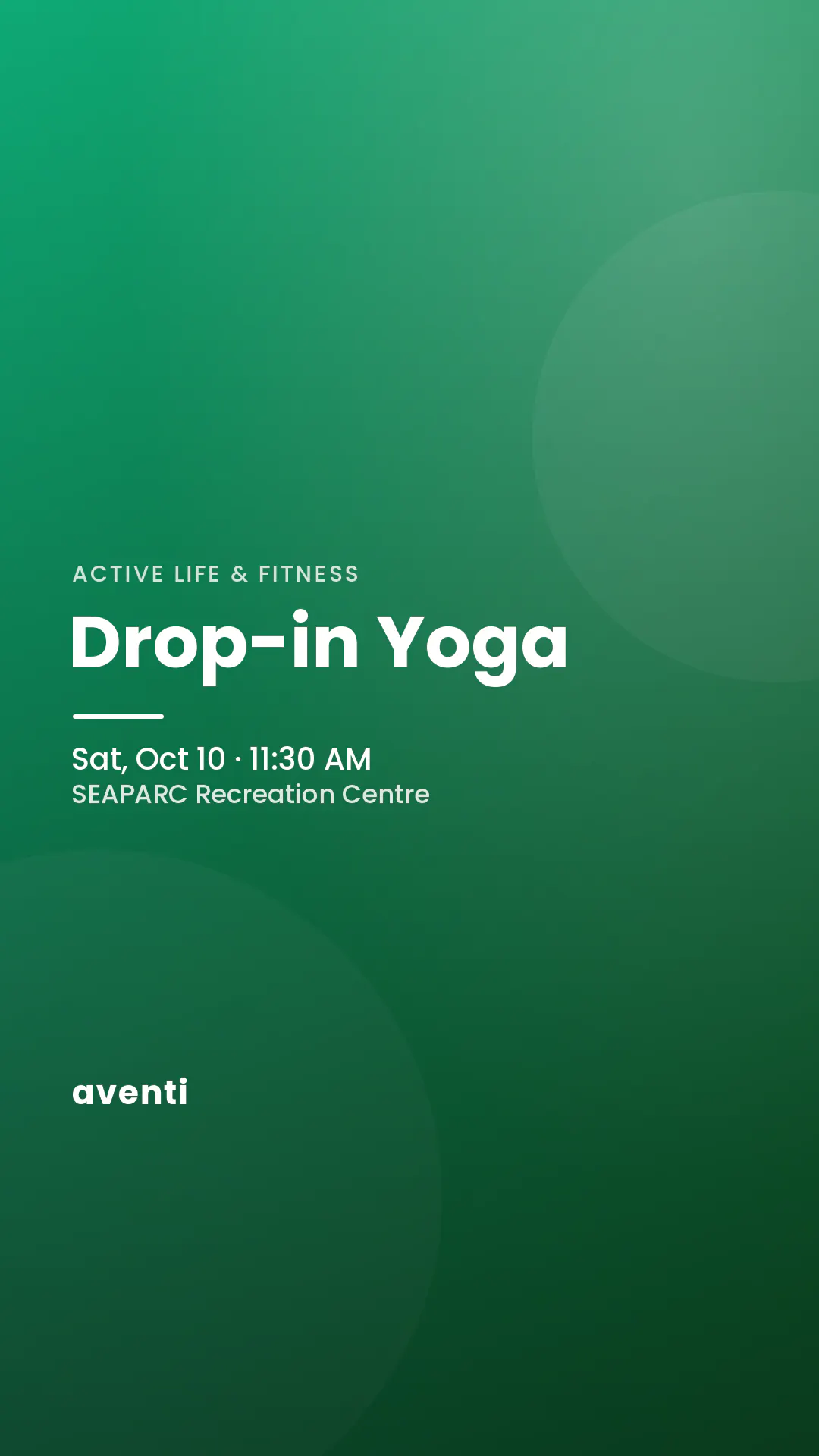 Drop-in Yoga