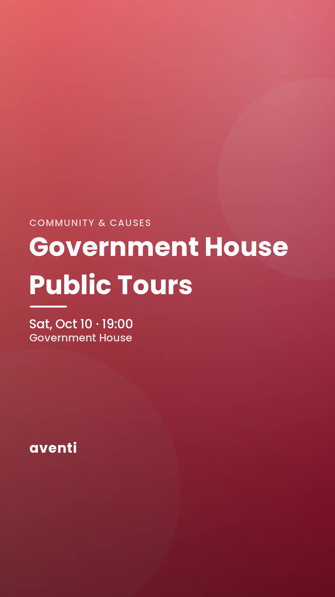 Government House Public Tours