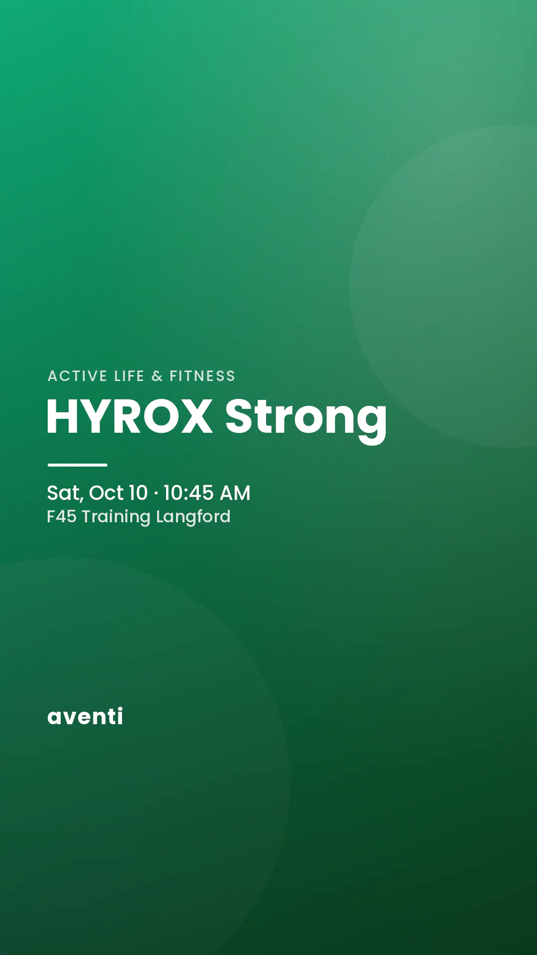 HYROX Strong