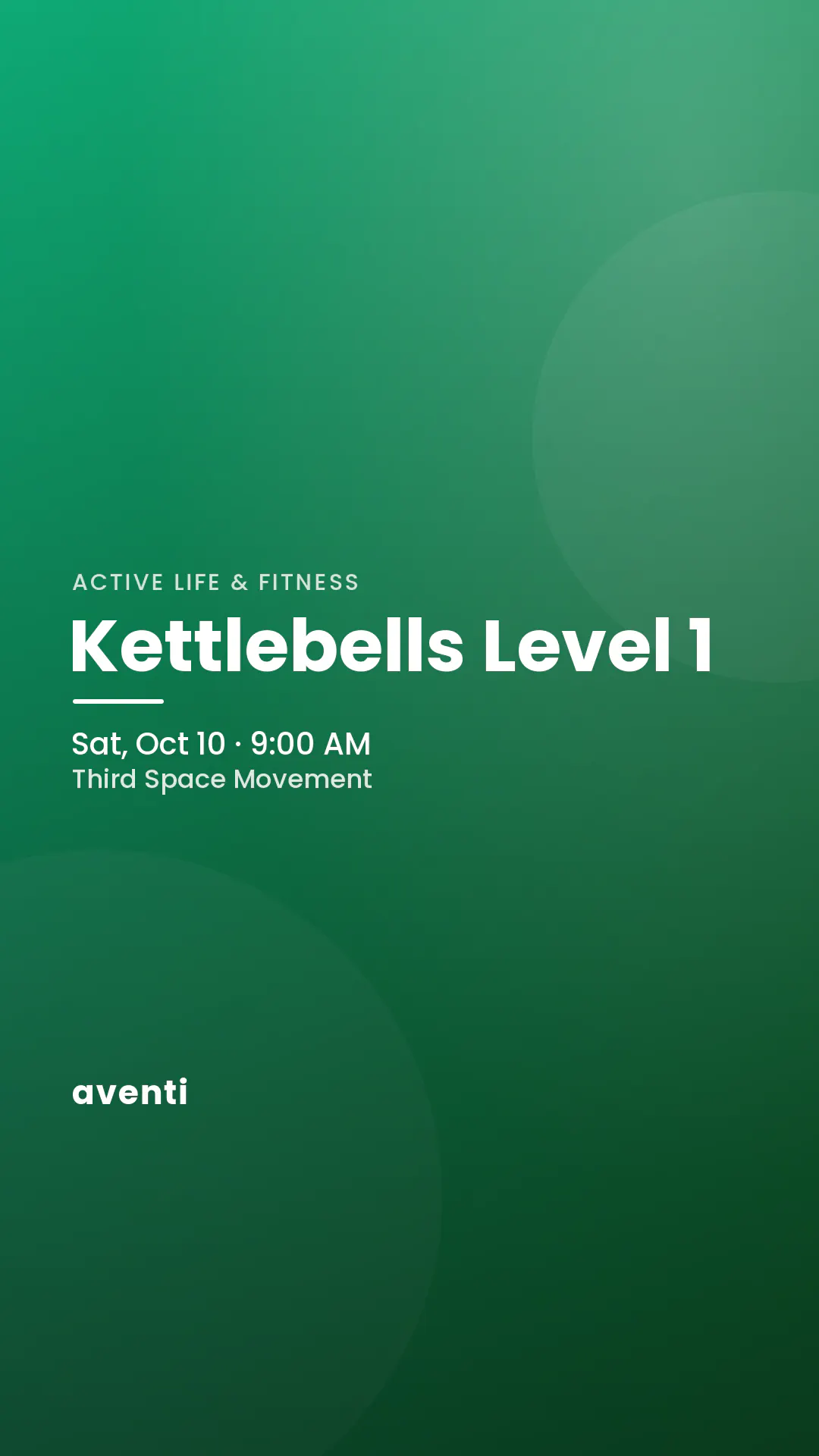 Kettlebells Level 1