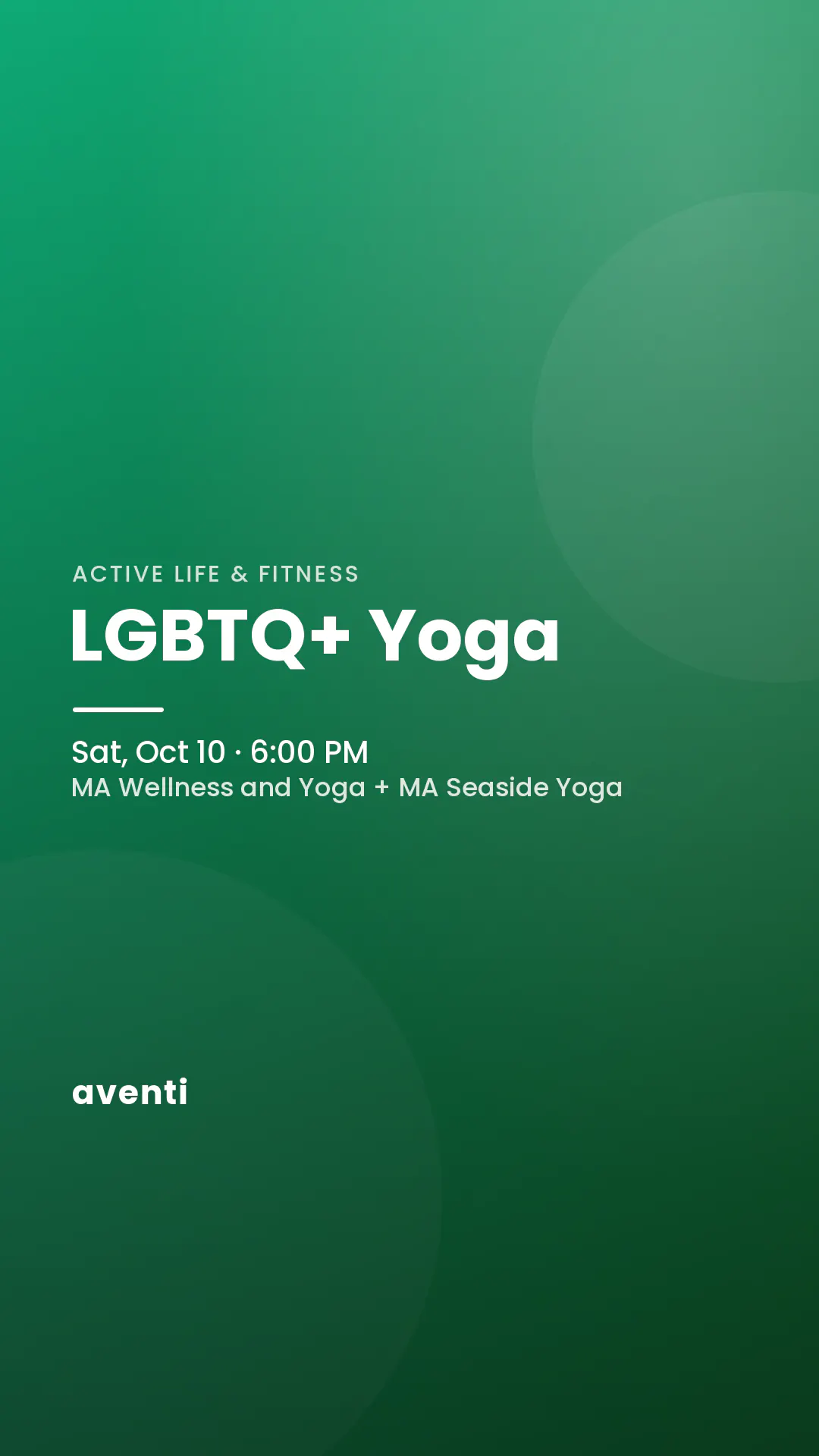 LGBTQ+ Yoga