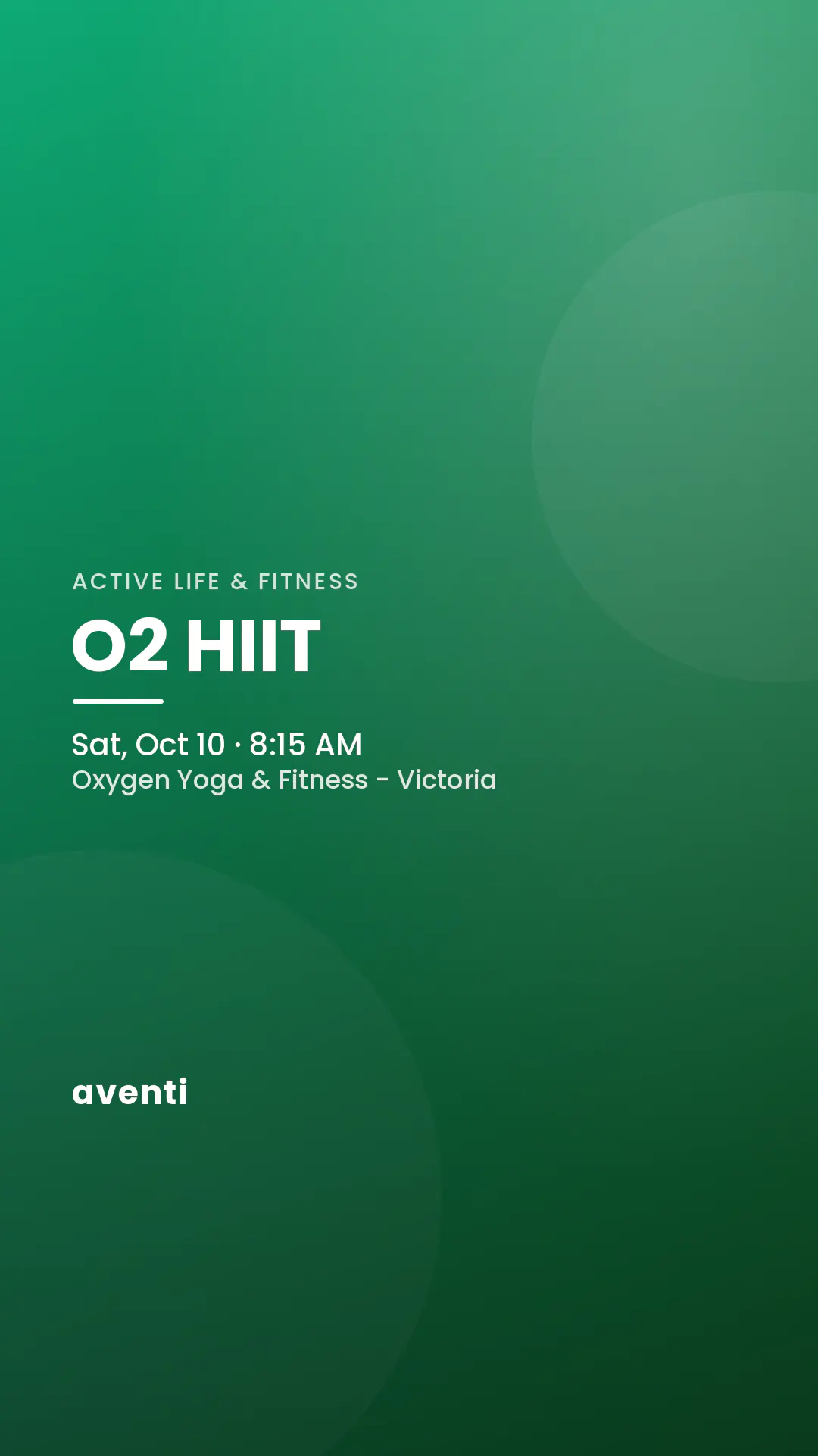O2 HIIT