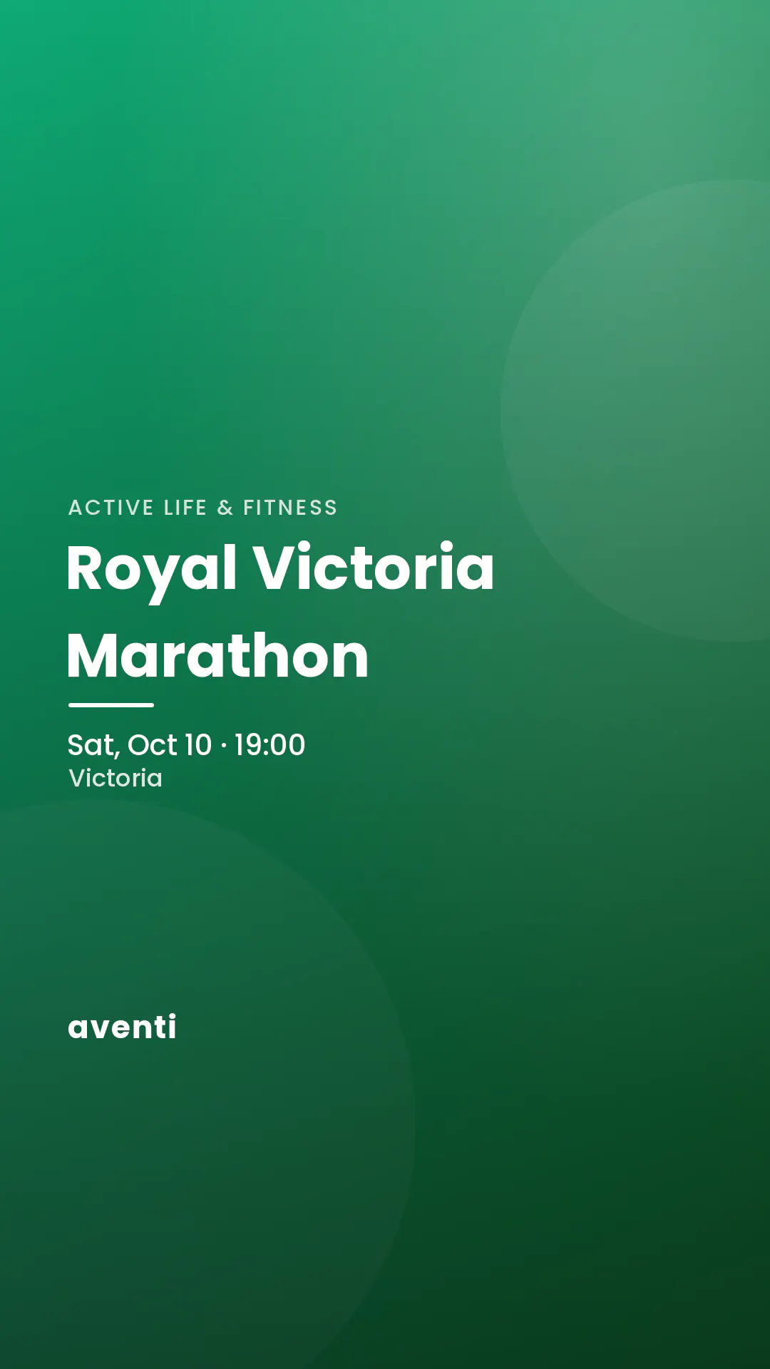 Royal Victoria Marathon