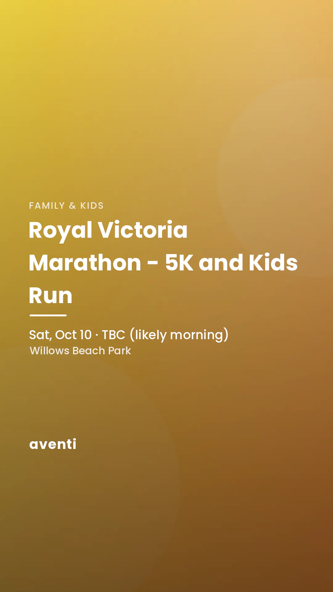 Royal Victoria Marathon - 5K and Kids Run