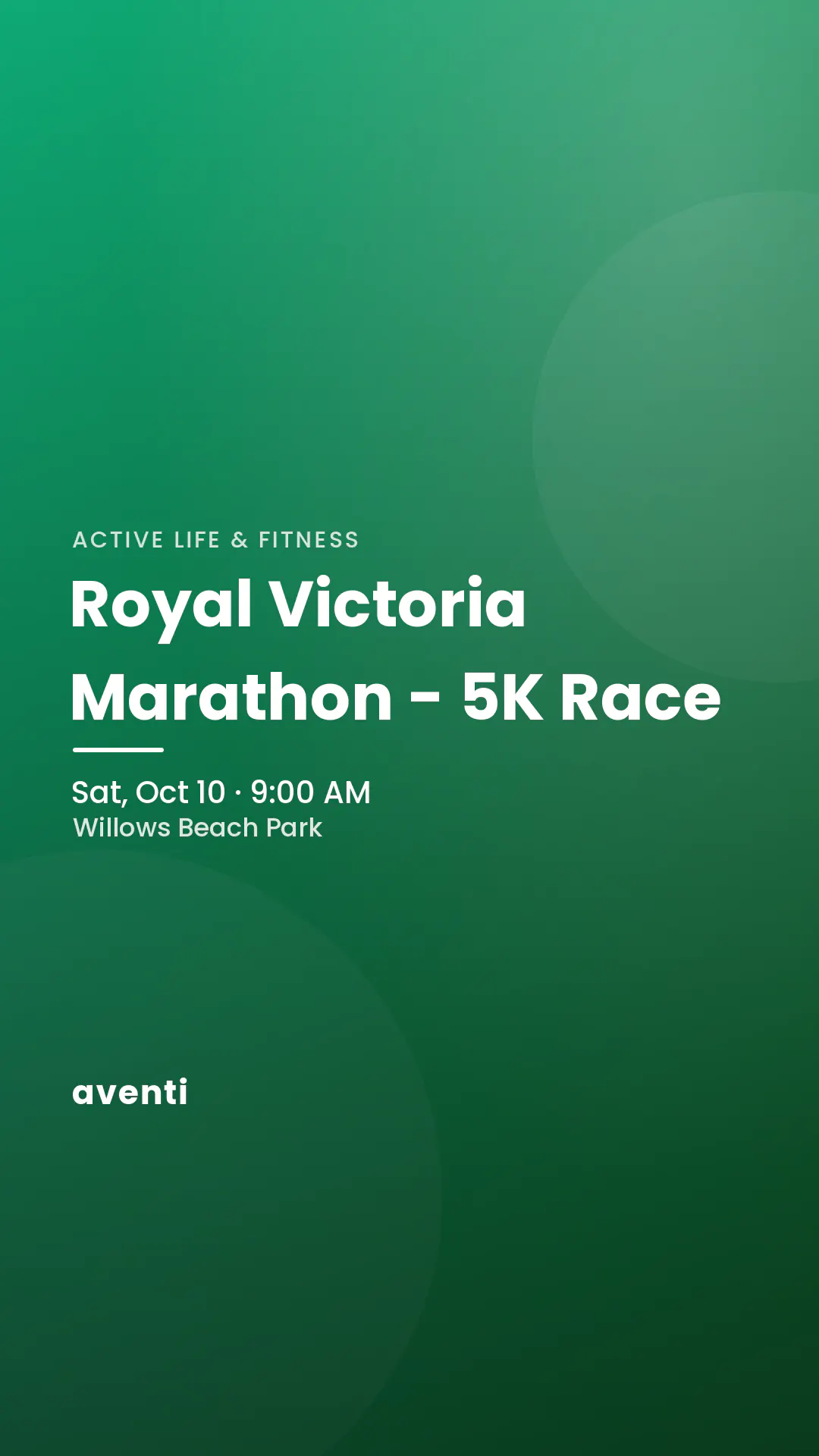 Royal Victoria Marathon - 5K Race