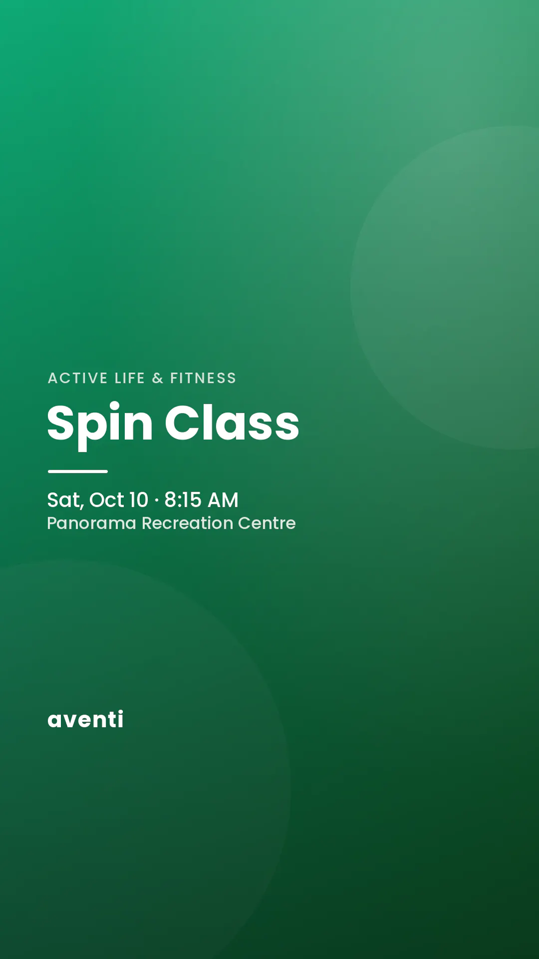 Spin Class