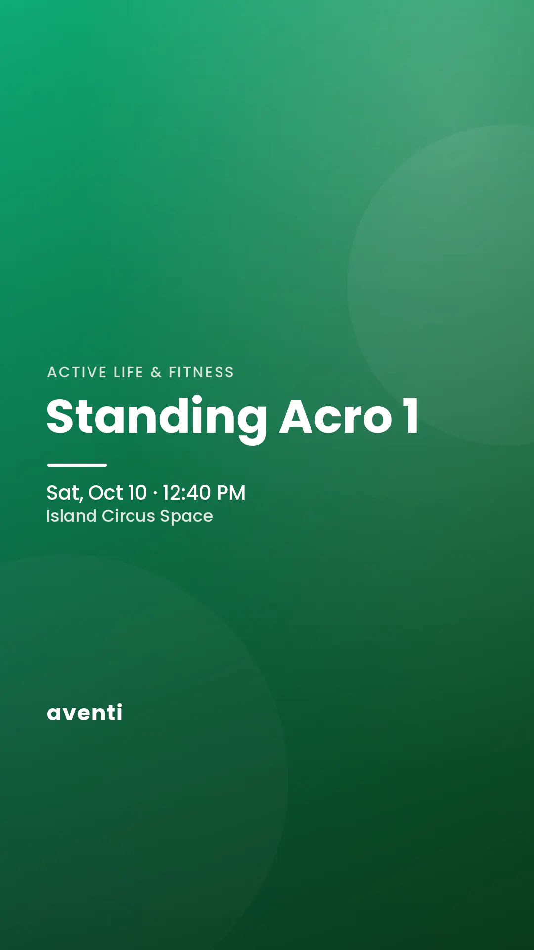 Standing Acro 1