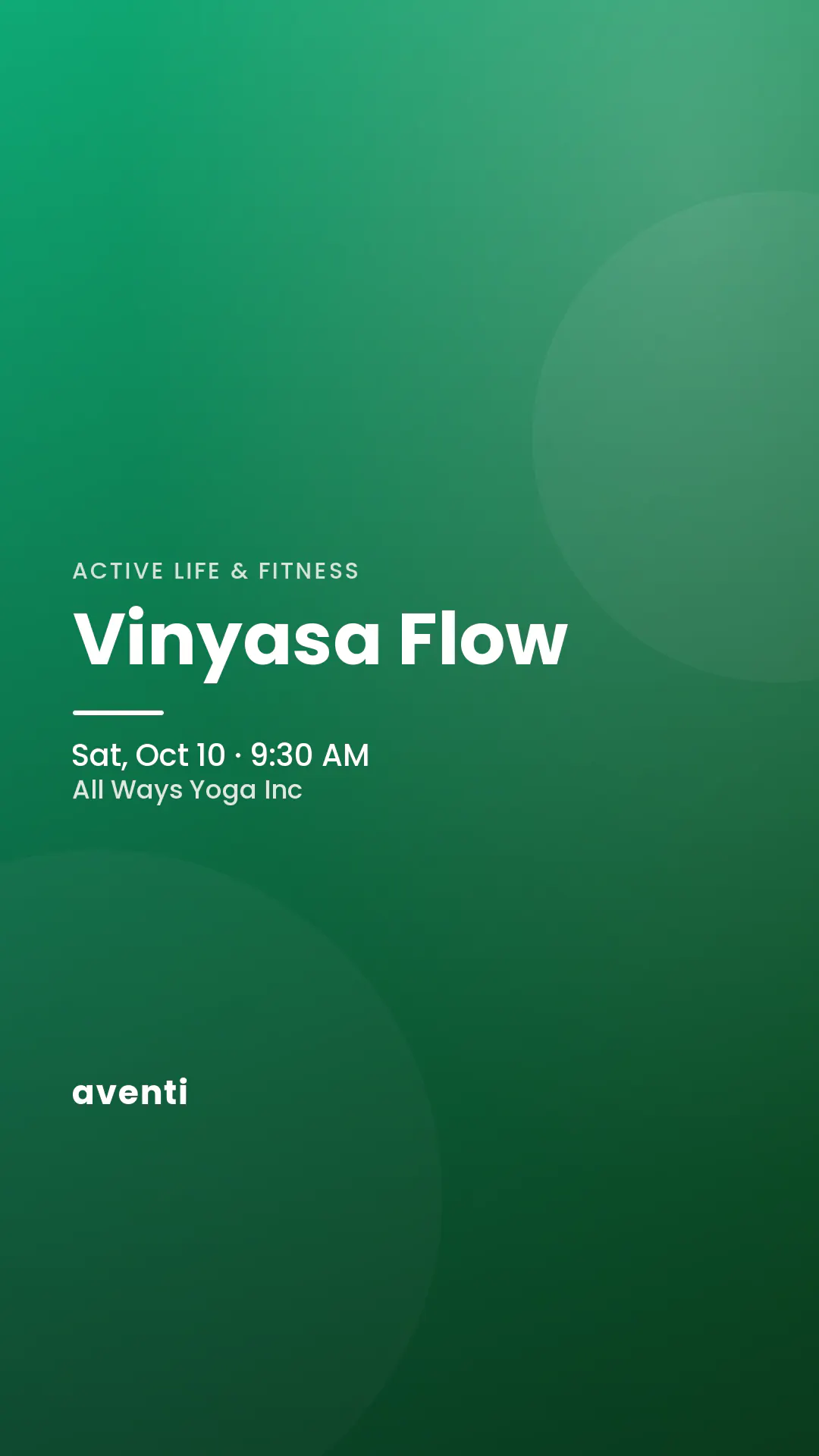 Vinyasa Flow