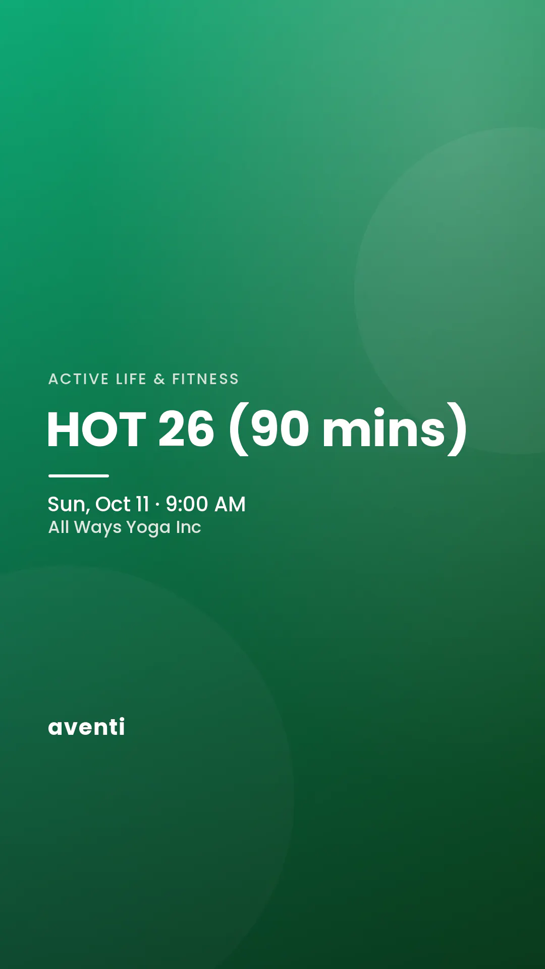 HOT 26 (90 mins)
