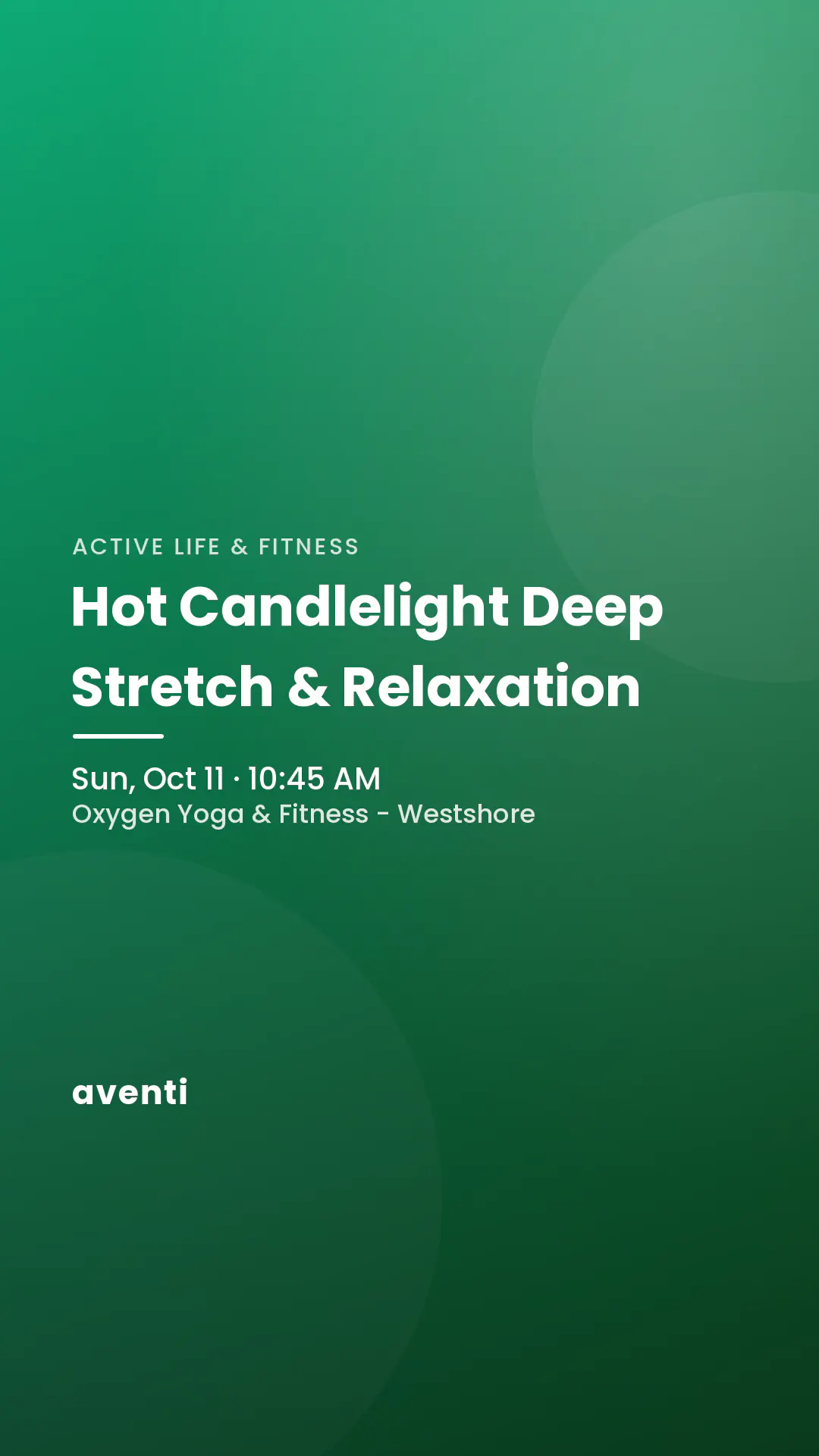 Hot Candlelight Deep Stretch & Relaxation