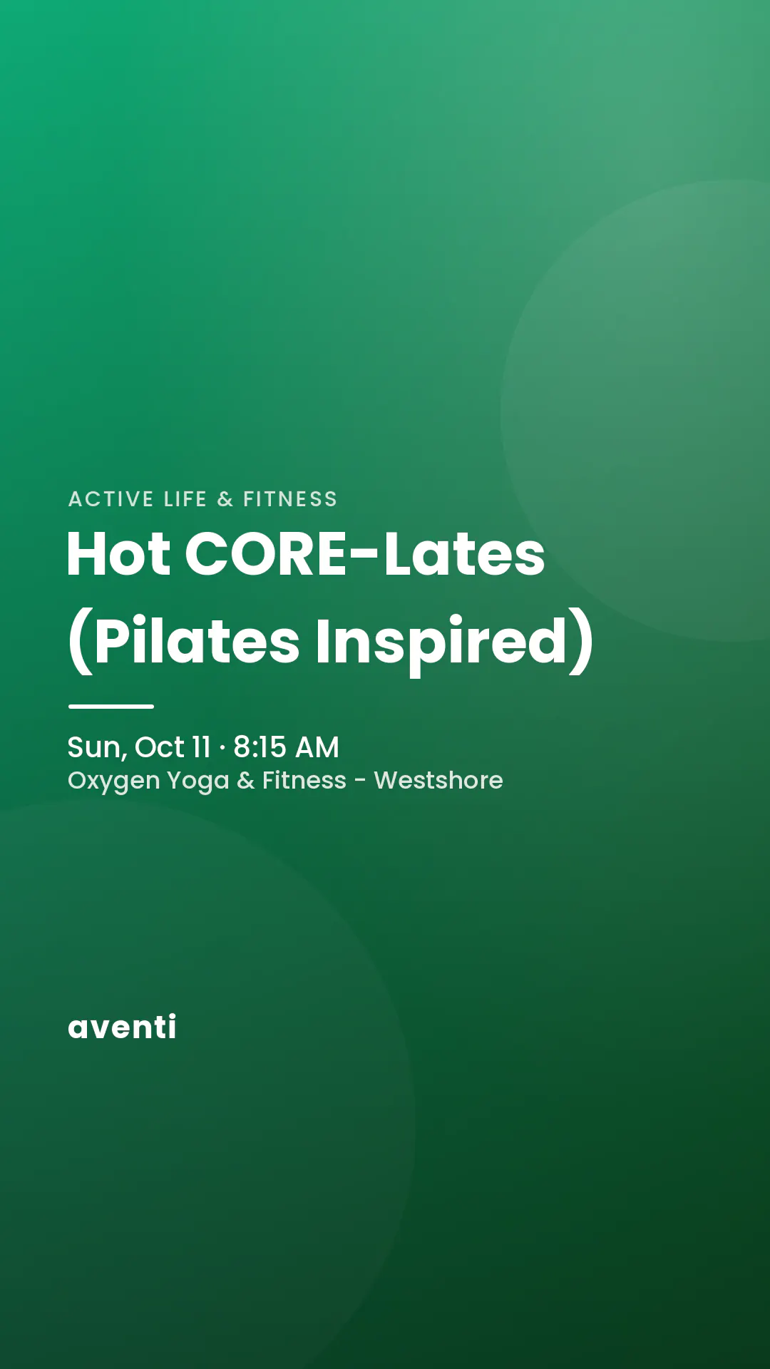 Hot CORE-Lates (Pilates Inspired)