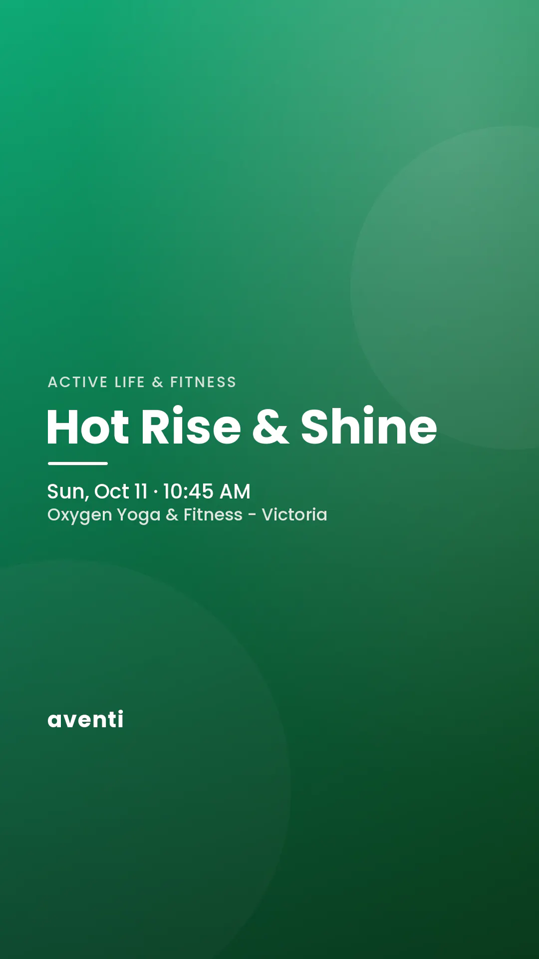 Hot Rise & Shine