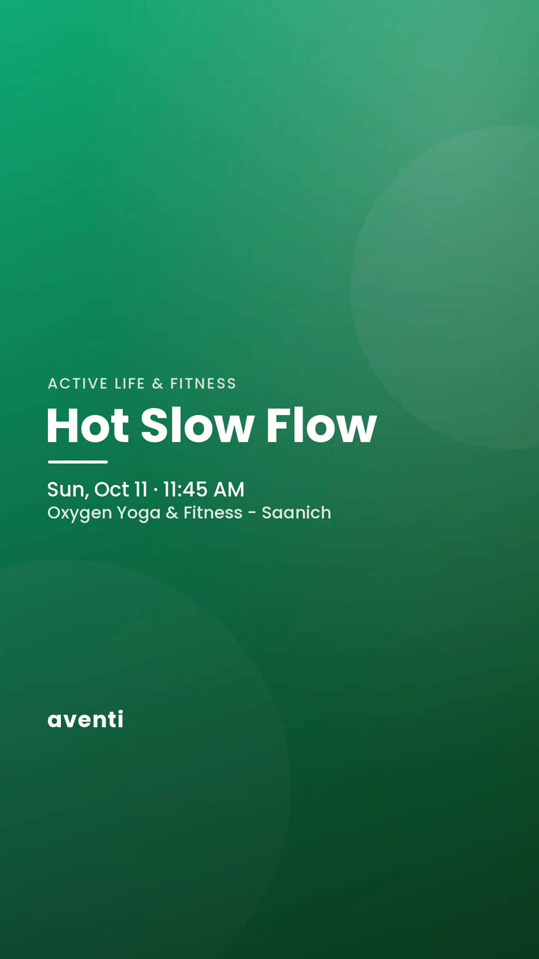 Hot Slow Flow