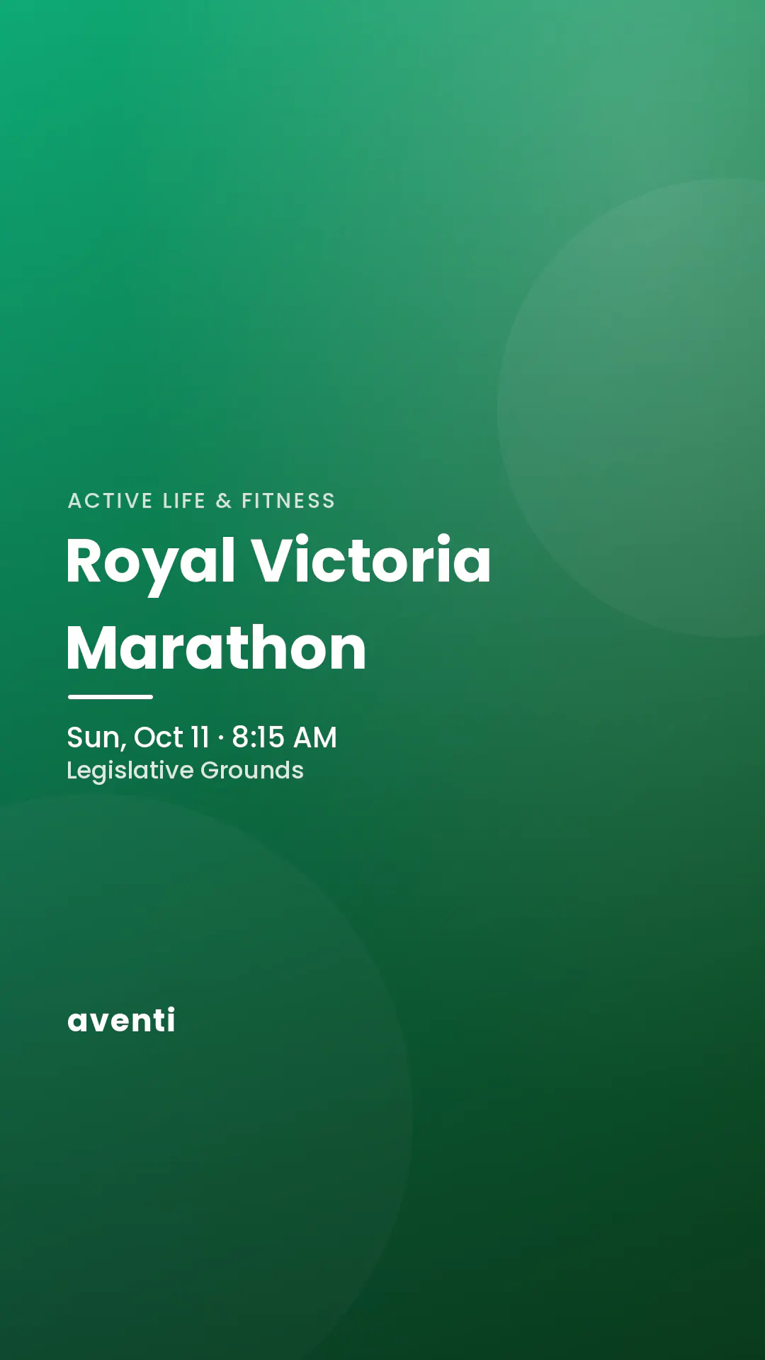 Royal Victoria Marathon