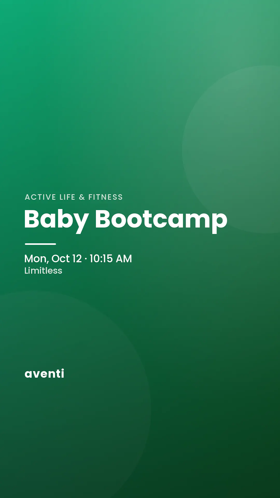 Baby Bootcamp