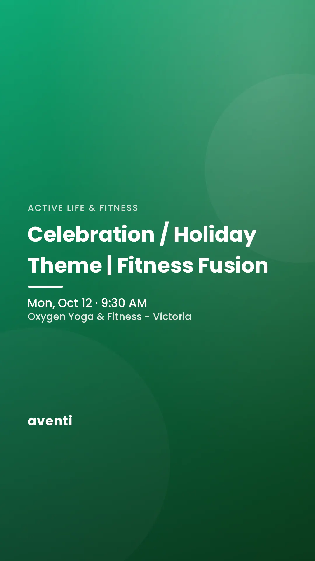 Celebration / Holiday Theme | Fitness Fusion