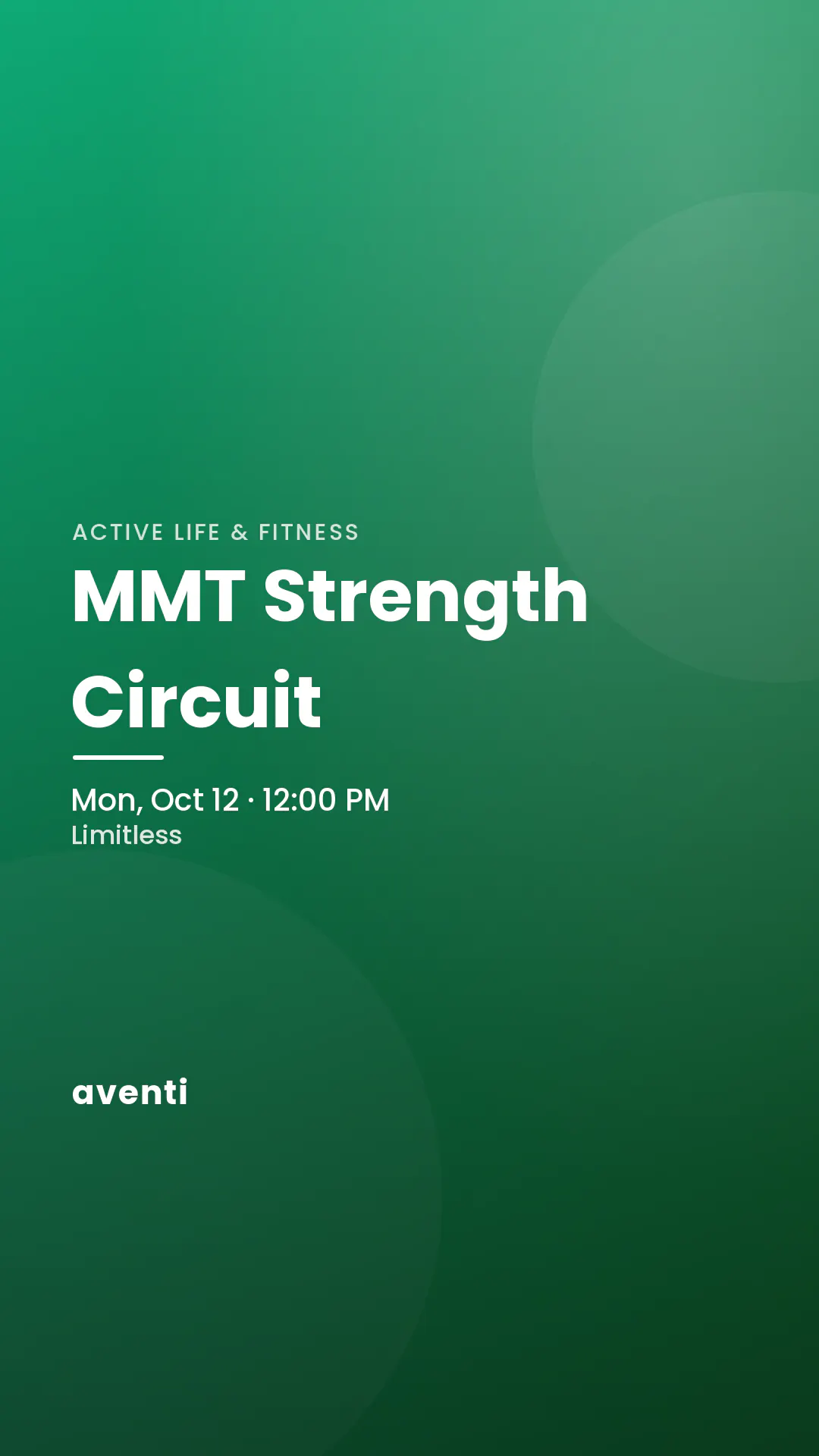 MMT Strength Circuit