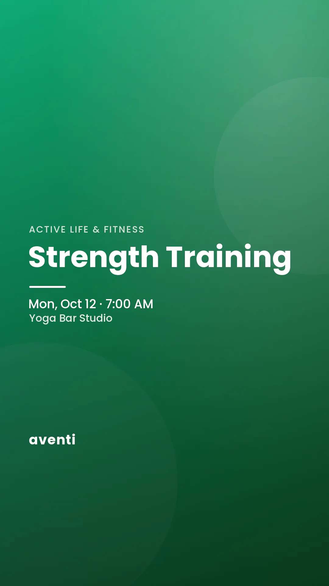 Strength Training