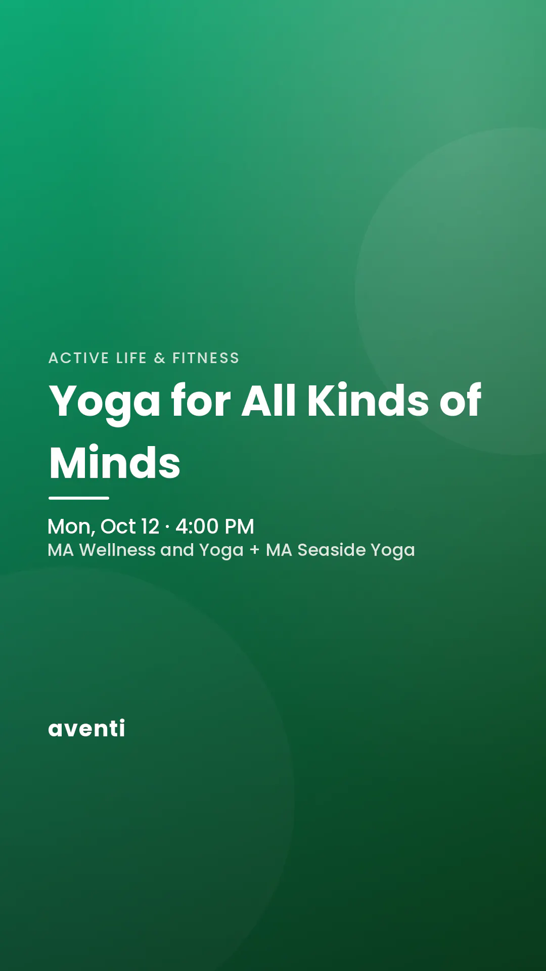 Yoga for All Kinds of Minds