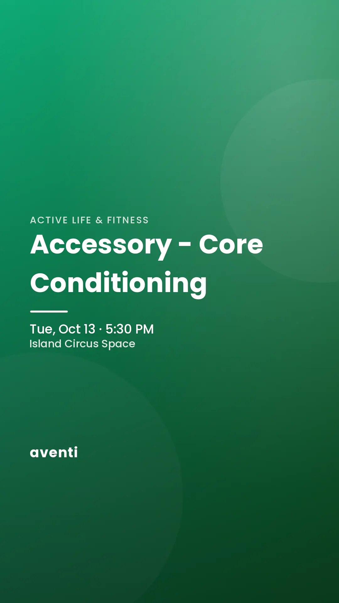 Accessory - Core Conditioning