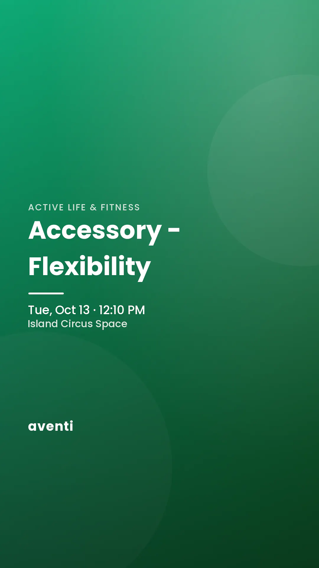 Accessory - Flexibility